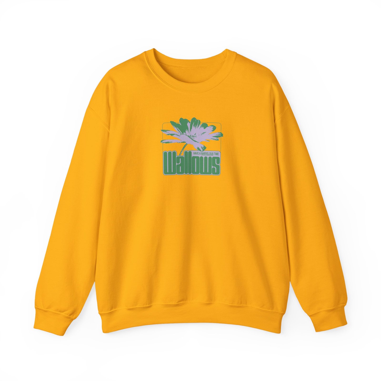 Wallows Marvelous Flower Unisex Heavy Blend™ Crewneck Sweatshirt