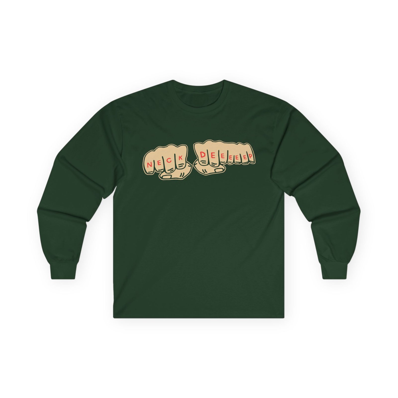 Neck Deep Fist Unisex Ultra Cotton Long Sleeve Tee