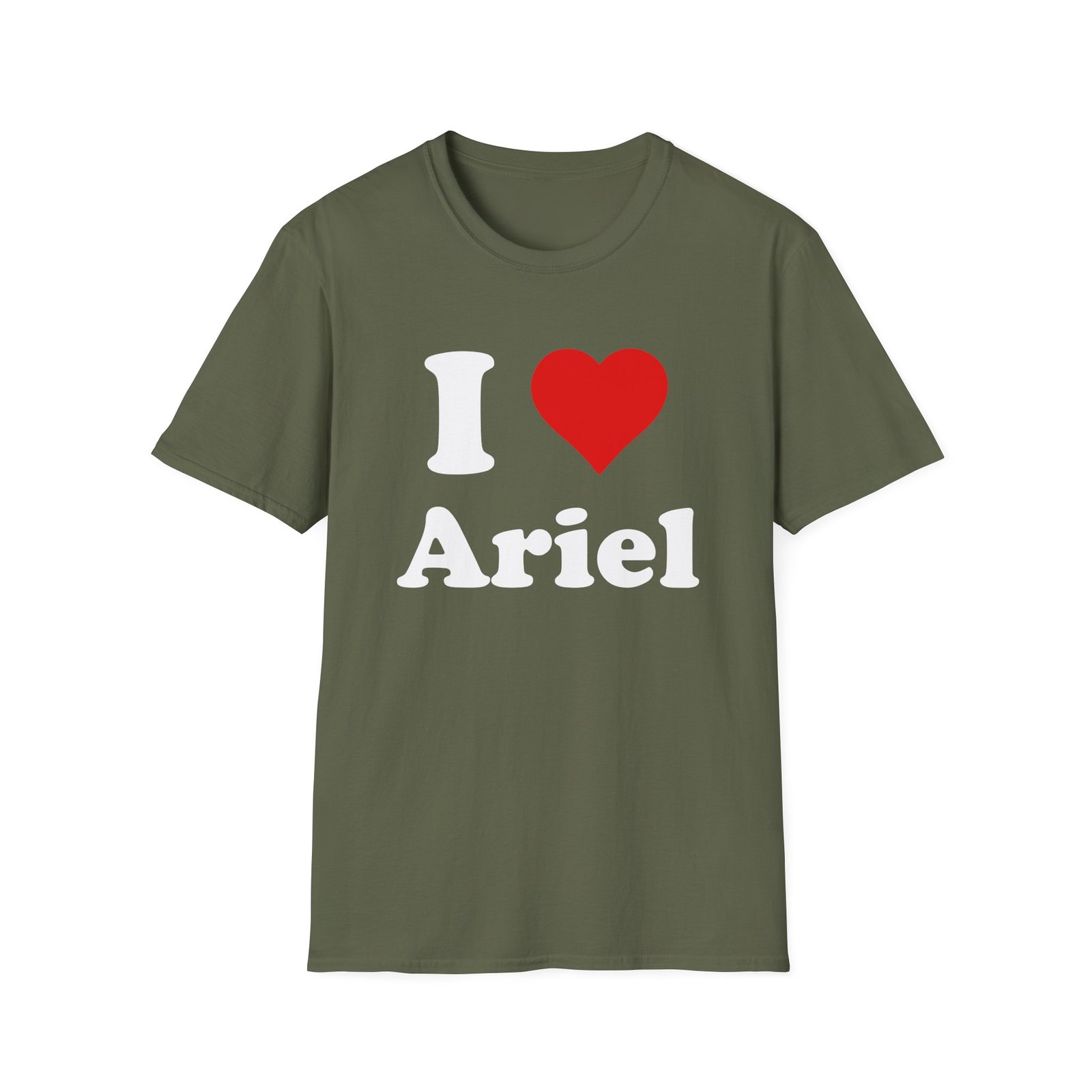 Baby Ariel I Love Ariel Unisex Softstyle T-Shirt