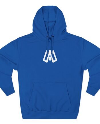 Mark Anastasio Monogram Three-Panel Fleece Hoodie