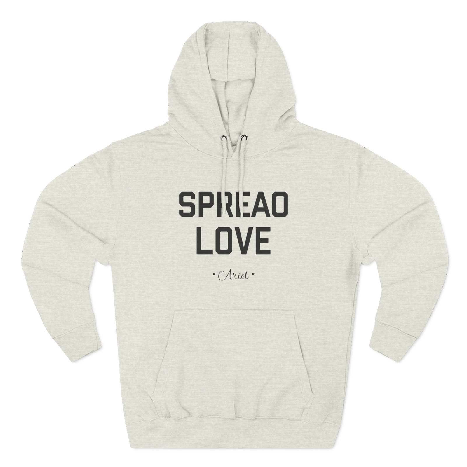 Baby Ariel Spread Love Three-Panel Fleece Hoodie