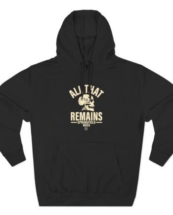 All That Remains Springfield Skull Three-Panel Fleece Hoodie