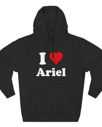 Baby Ariel I Love Ariel Three-Panel Fleece Hoodie