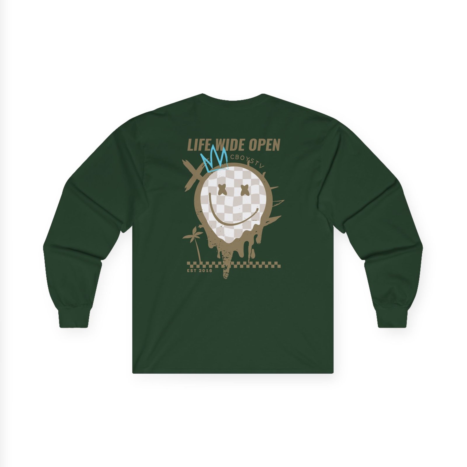 Cboystv Tan Rockstar Unisex Ultra Cotton Long Sleeve Tee