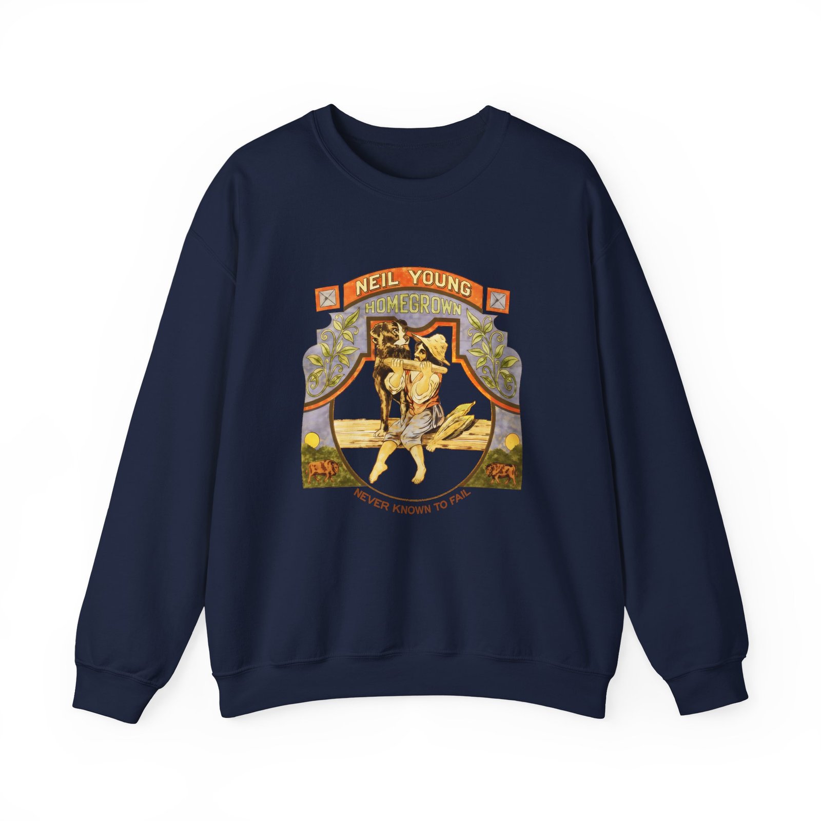 Neil Young Homegrown Unisex Heavy Blend™ Crewneck Sweatshirt