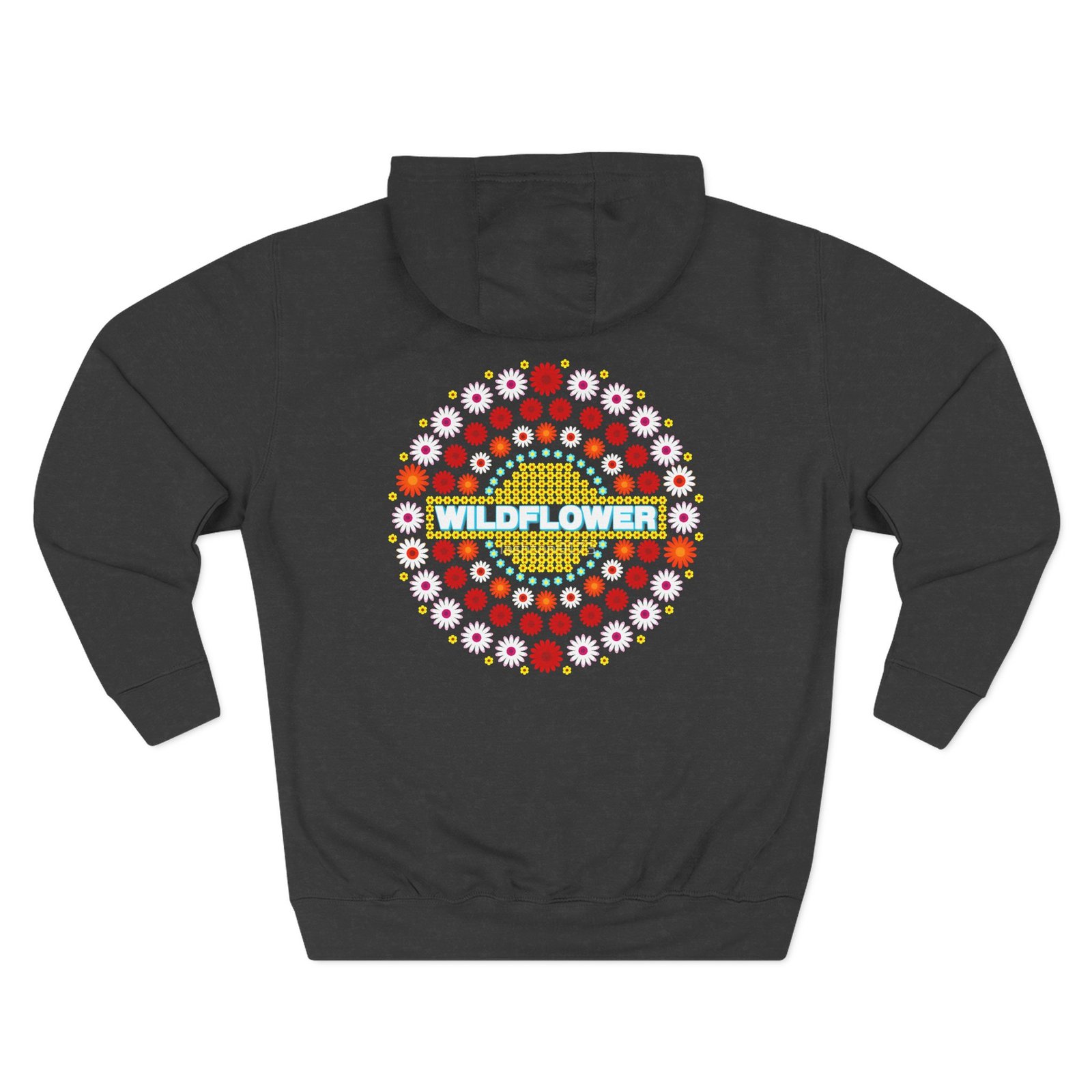 5sos Tour Logo Wildflower Three-Panel Fleece Hoodie