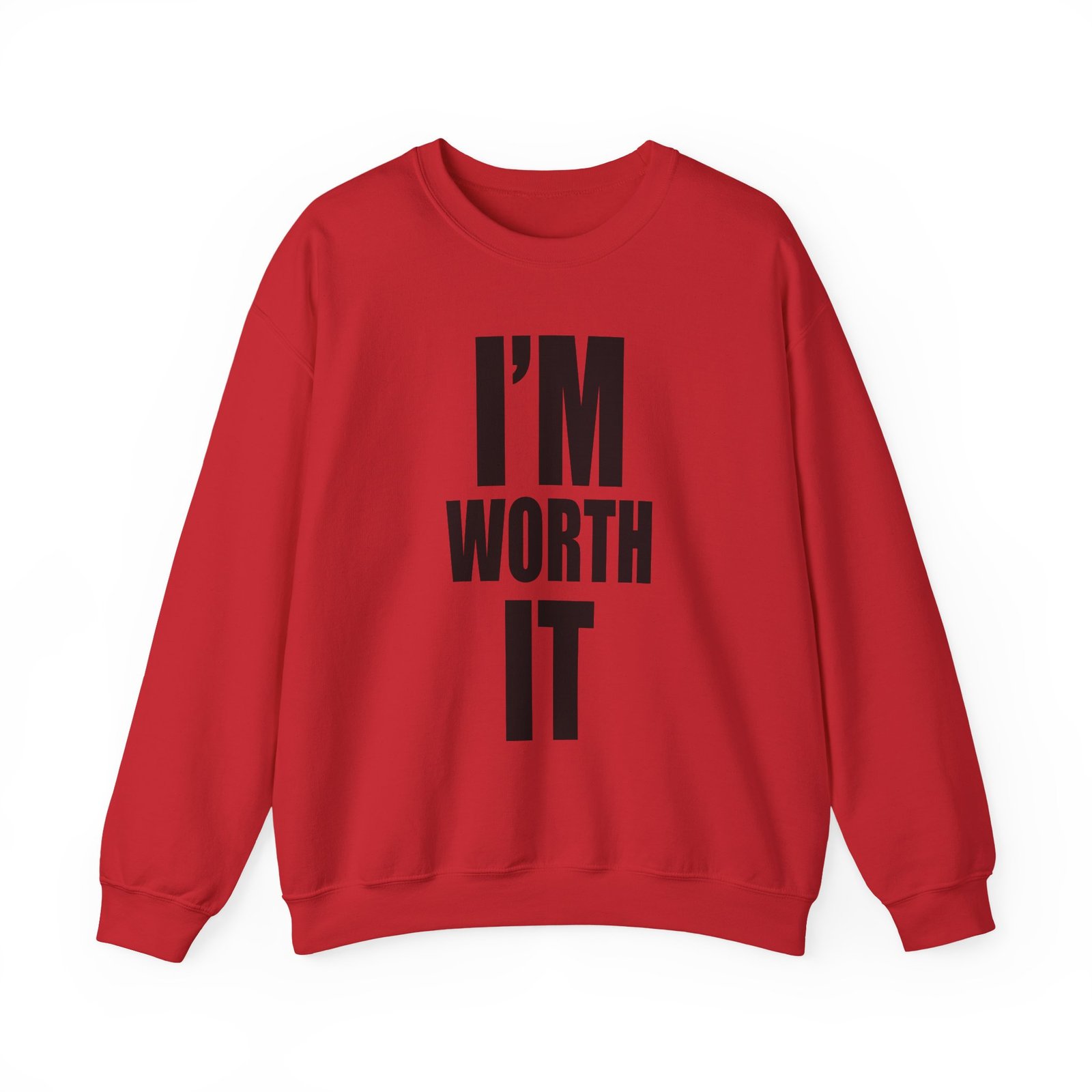 Elle Fanning I'm Worth It Unisex Heavy Blend™ Crewneck Sweatshirt
