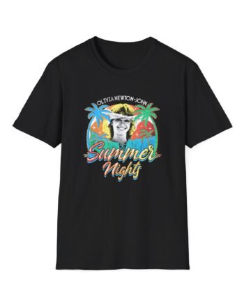 Olivia Newton John Summer Nights Unisex Softstyle T-Shirt
