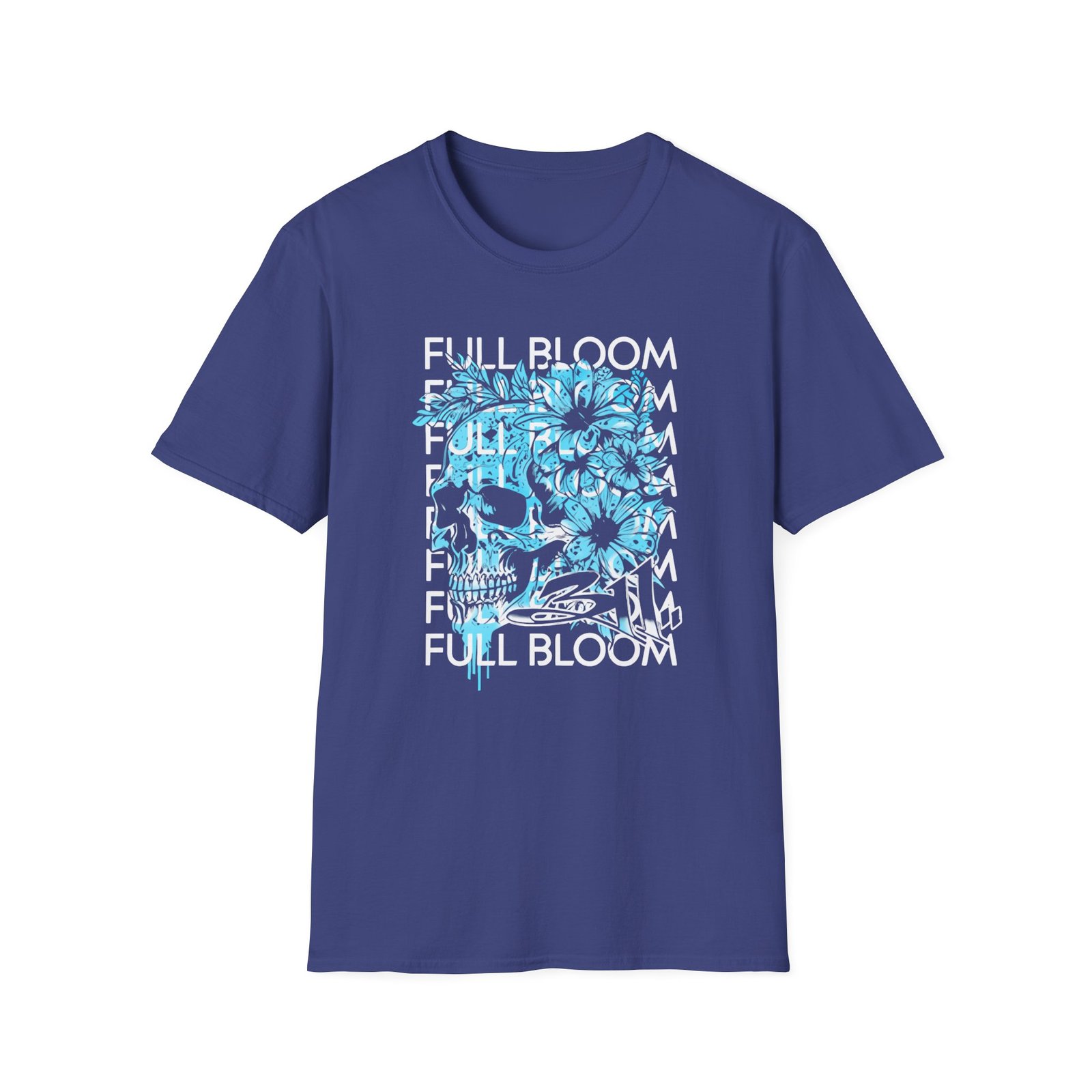 113 Full Bloom Repeat Unisex Softstyle T-Shirt