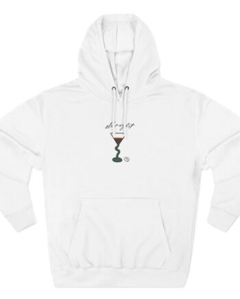 Emma Chamberlain coffee X 818 Tequila’s espresso martini Three-Panel Fleece Hoodie