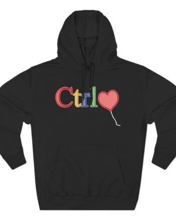 Sza Sos Ctrl Happy 5th Birthday Three-Panel Fleece Hoodie
