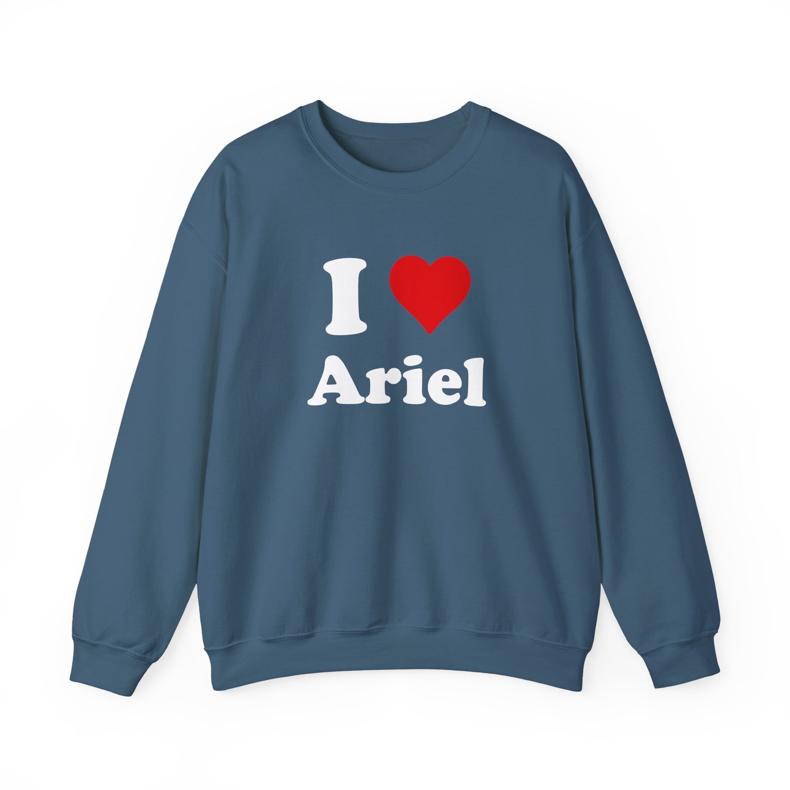 Baby Ariel I Love Ariel Unisex Heavy Blend™ Crewneck Sweatshirt
