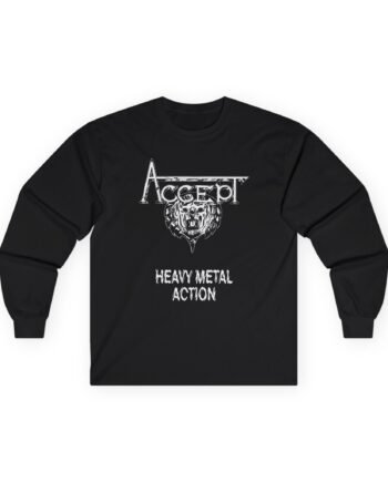 Accept Heavy Metal Action Unisex Ultra Cotton Long Sleeve Tee