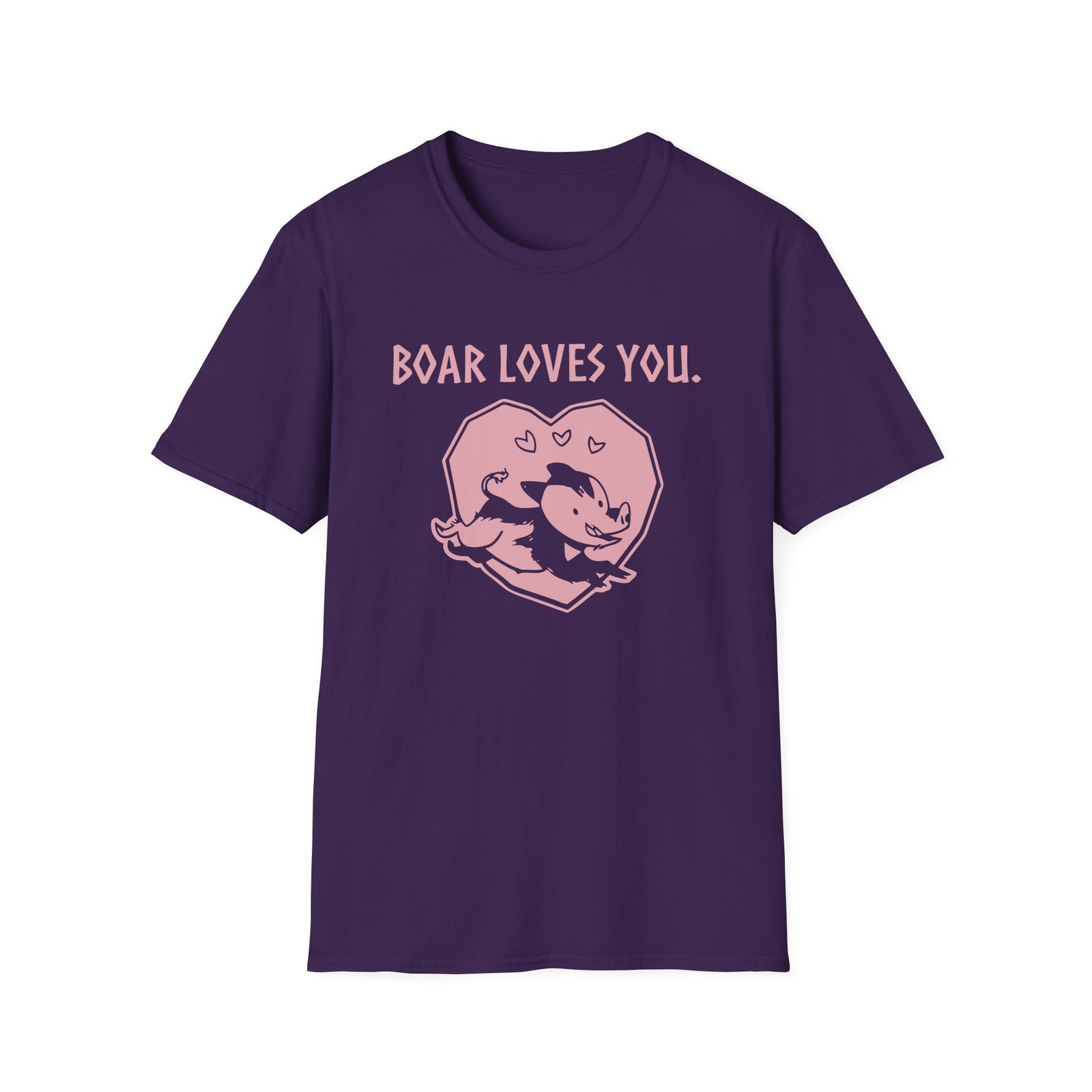Valheim Boar Loves You Unisex Softstyle T-Shirt