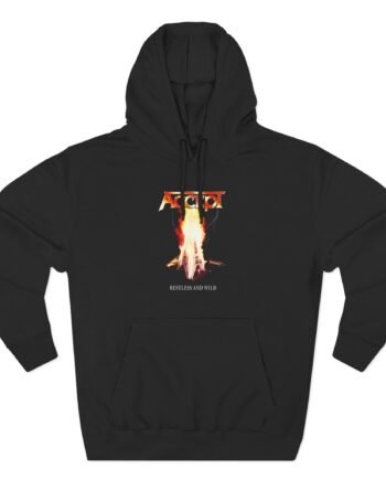 Accept Restless and Wild Three-Panel Fleece Hoodie