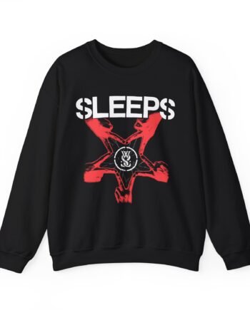 While She Sleeps Self Hell Pentagram Unisex Heavy Blend™ Crewneck Sweatshirt