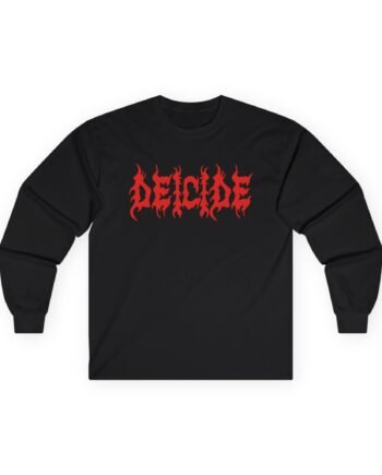 Deicide Logo Unisex Ultra Cotton Long Sleeve Tee