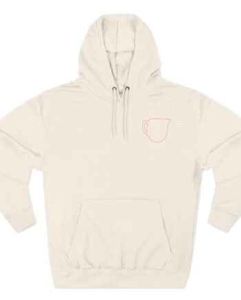 Mitski Shards Stonewash Three-Panel Fleece Hoodie