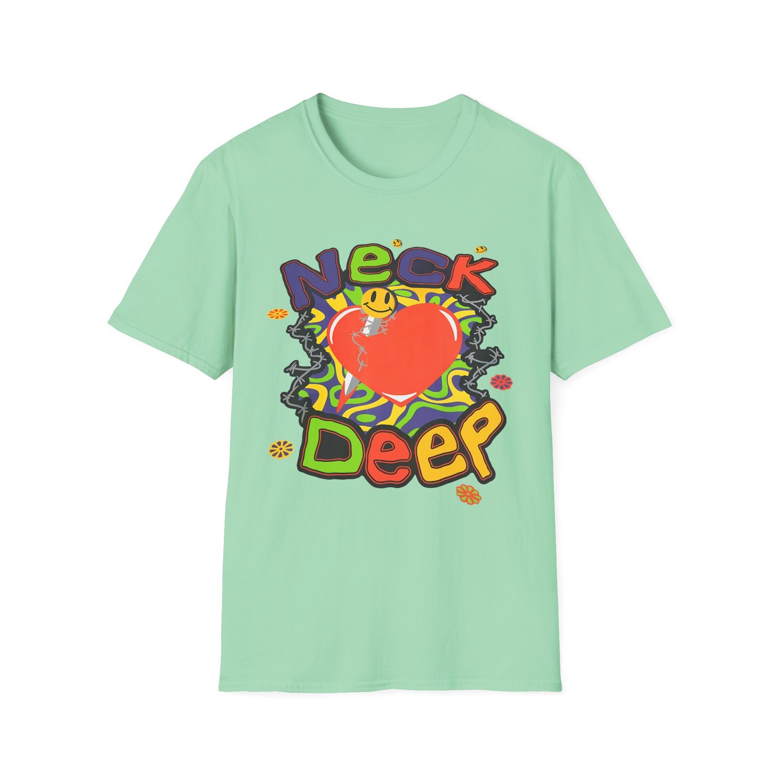 Neck Deep Love Unisex Softstyle T-Shirt