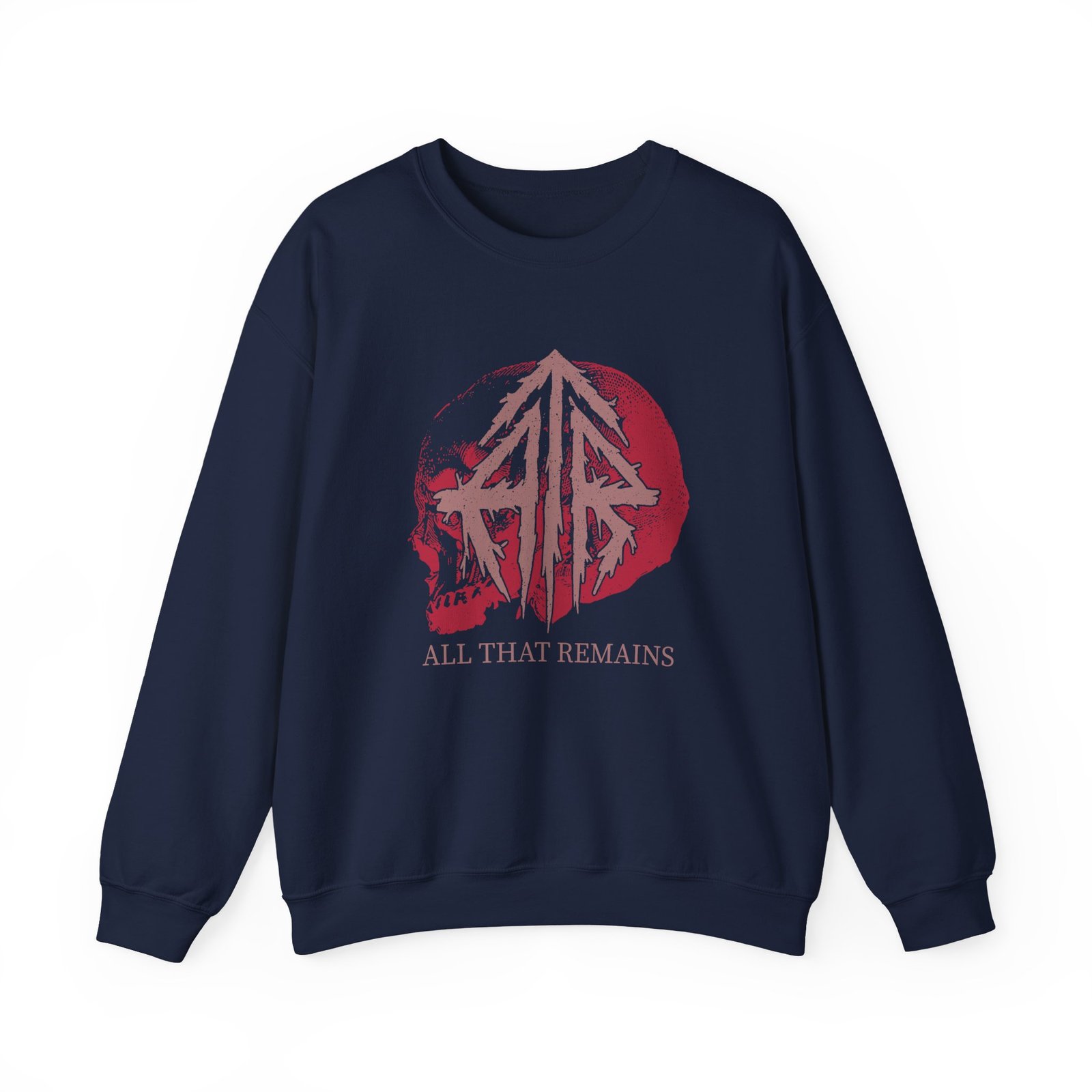 All That Remains Skull Unisex Heavy Blend™ Crewneck Sweatshirt