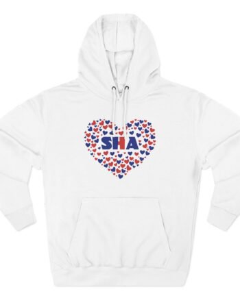 Elle Fanning Three-Panel Fleece Hoodie