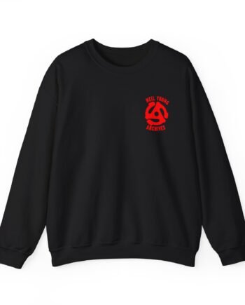 Neil Young Nya Red Adapter Unisex Heavy Blend™ Crewneck Sweatshirt