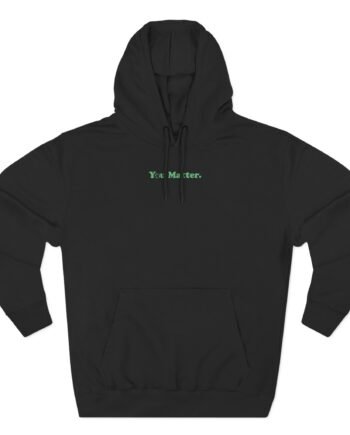 Demetrius Harmon Earth Day you Matter Three-Panel Fleece Hoodie