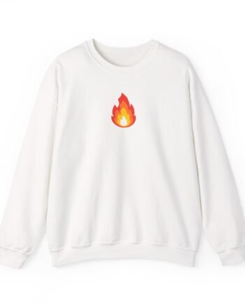 Sapnap Layered Fire Unisex Heavy Blend™ Crewneck Sweatshirt