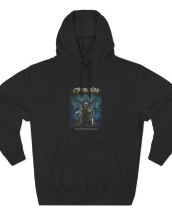 Abaddon Incarnate the Wretched Sermon Album Three-Panel Fleece Hoodie