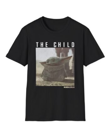 Moistcr1tikal The Child Mandalorian Unisex Softstyle T-Shirt