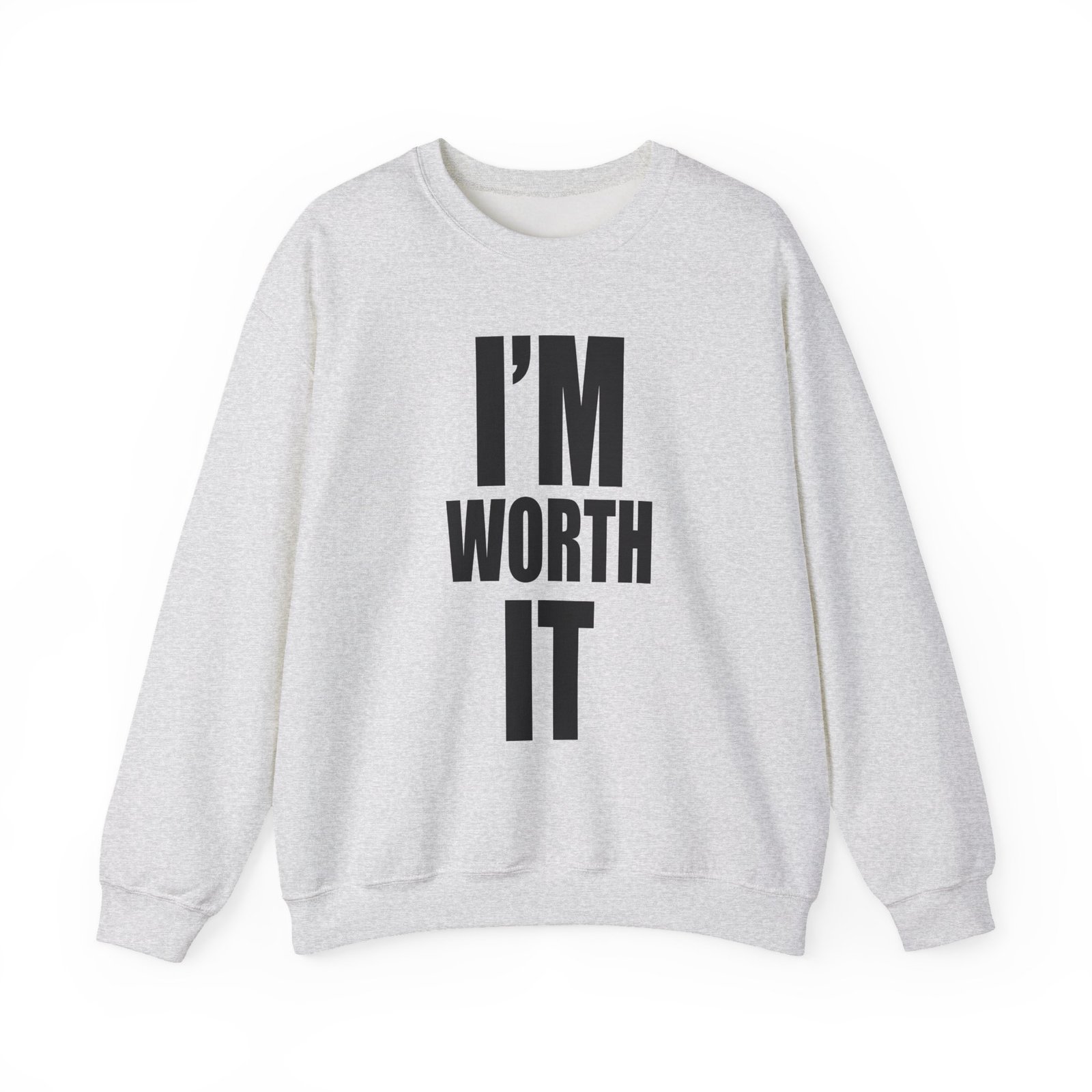 Elle Fanning I'm Worth It Unisex Heavy Blend™ Crewneck Sweatshirt