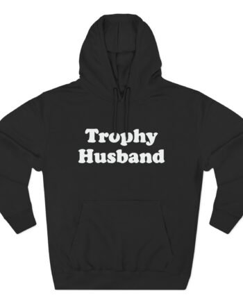 Billzo Trophy Husband Three-Panel Fleece Hoodie