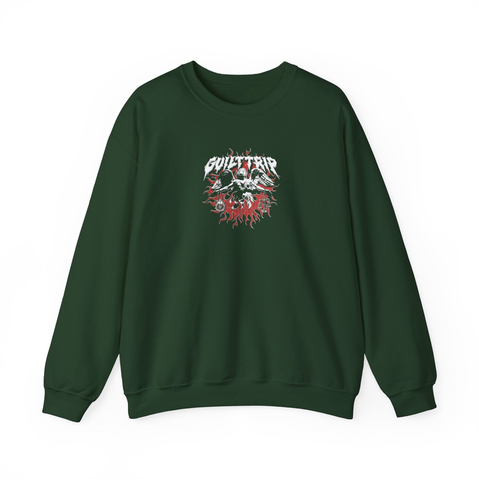 Guilt Trip Tribal Angel Unisex Heavy Blend™ Crewneck Sweatshirt