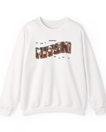 Mitski Postcard Unisex Heavy Blend™ Crewneck Sweatshirt