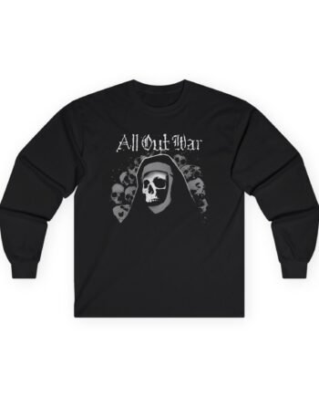 All Out War Nun Skull Unisex Ultra Cotton Long Sleeve Tee