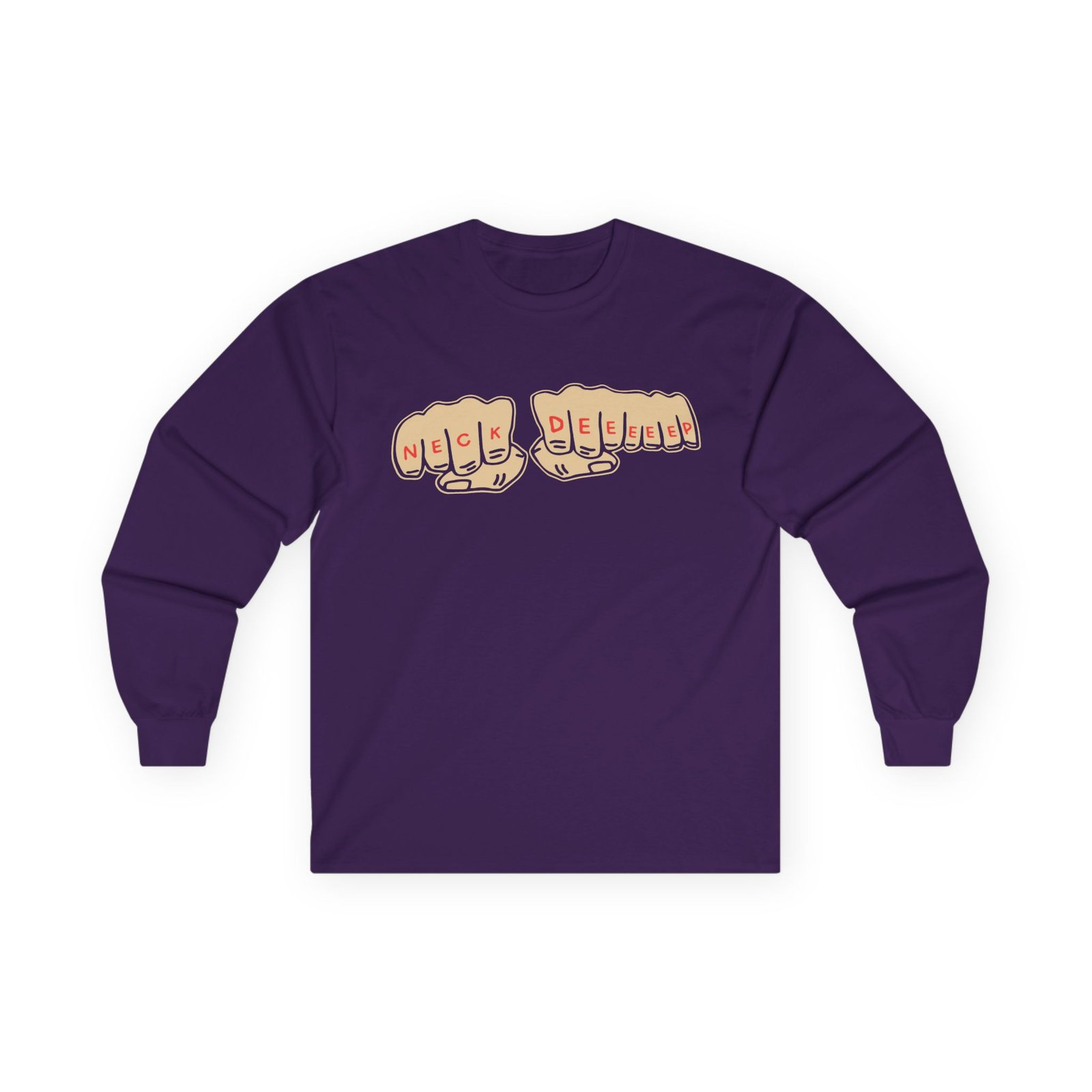 Neck Deep Fist Unisex Ultra Cotton Long Sleeve Tee