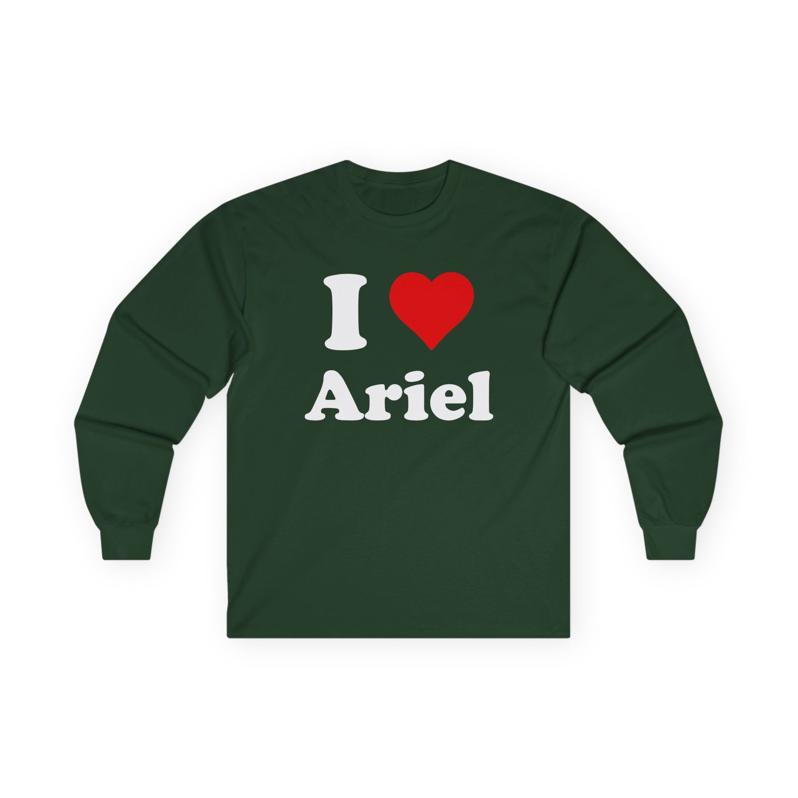 Baby Ariel I Love Ariel Unisex Ultra Cotton Long Sleeve Tee
