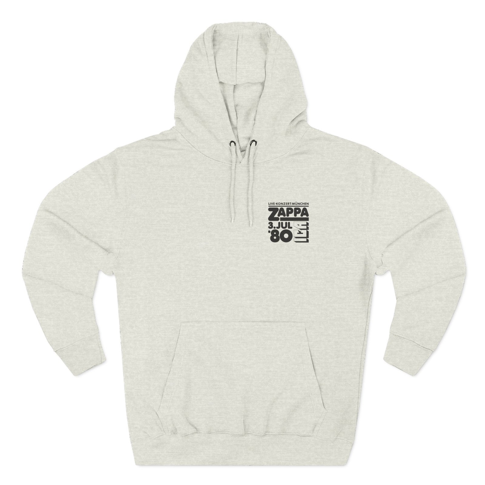Frank Zappa 80 Munich Three-Panel Fleece Hoodie