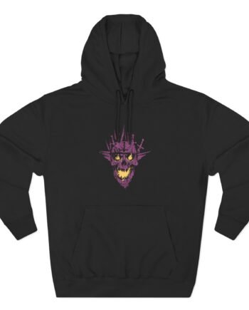 Valheim Yagluth Three-Panel Fleece Hoodie