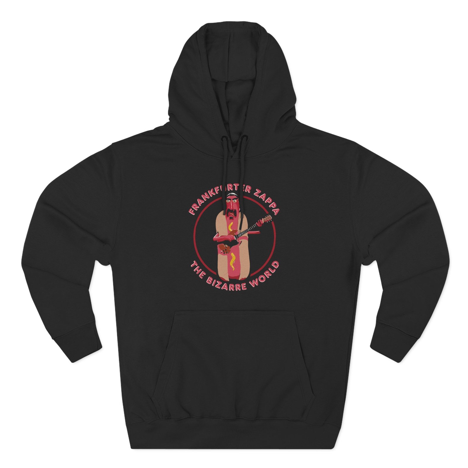 Frank Zappa Hot Dog Three-Panel Fleece Hoodie