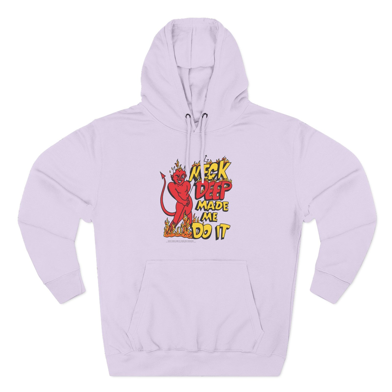 Neck Deep Made Me Do It Three-Panel Fleece Hoodie