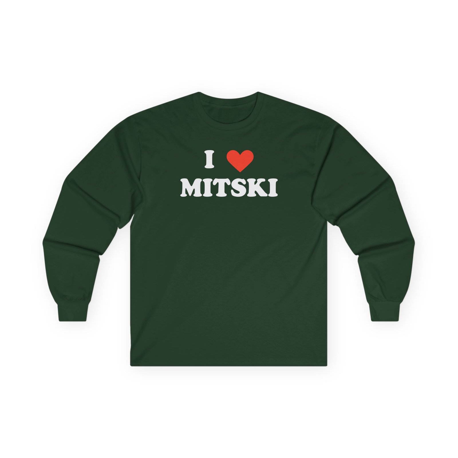 I Love Mitski Unisex Ultra Cotton Long Sleeve Tee
