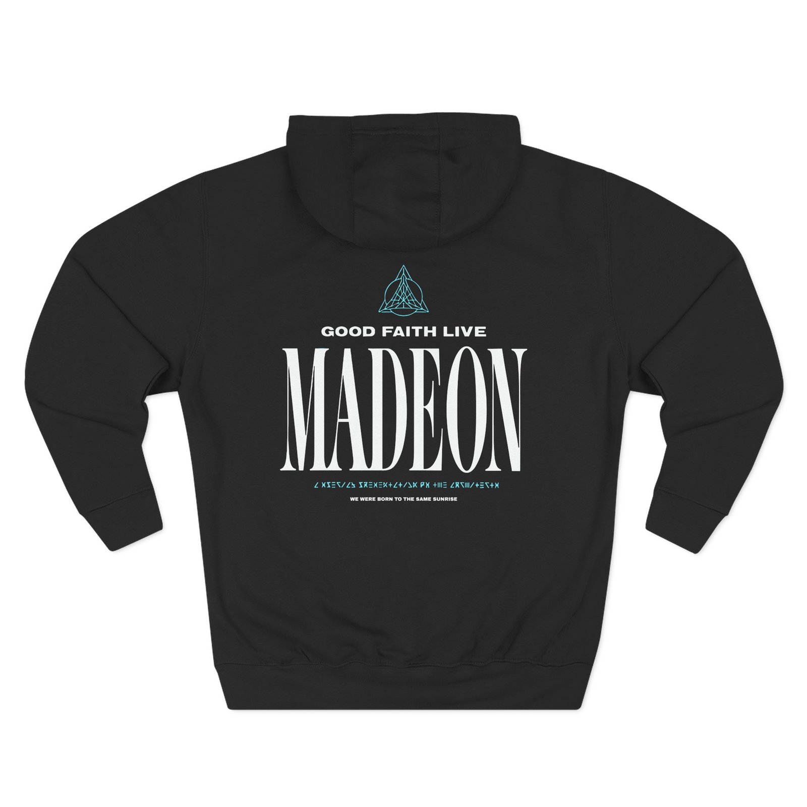 Madeon Rainbow Globe Three-Panel Fleece Hoodie