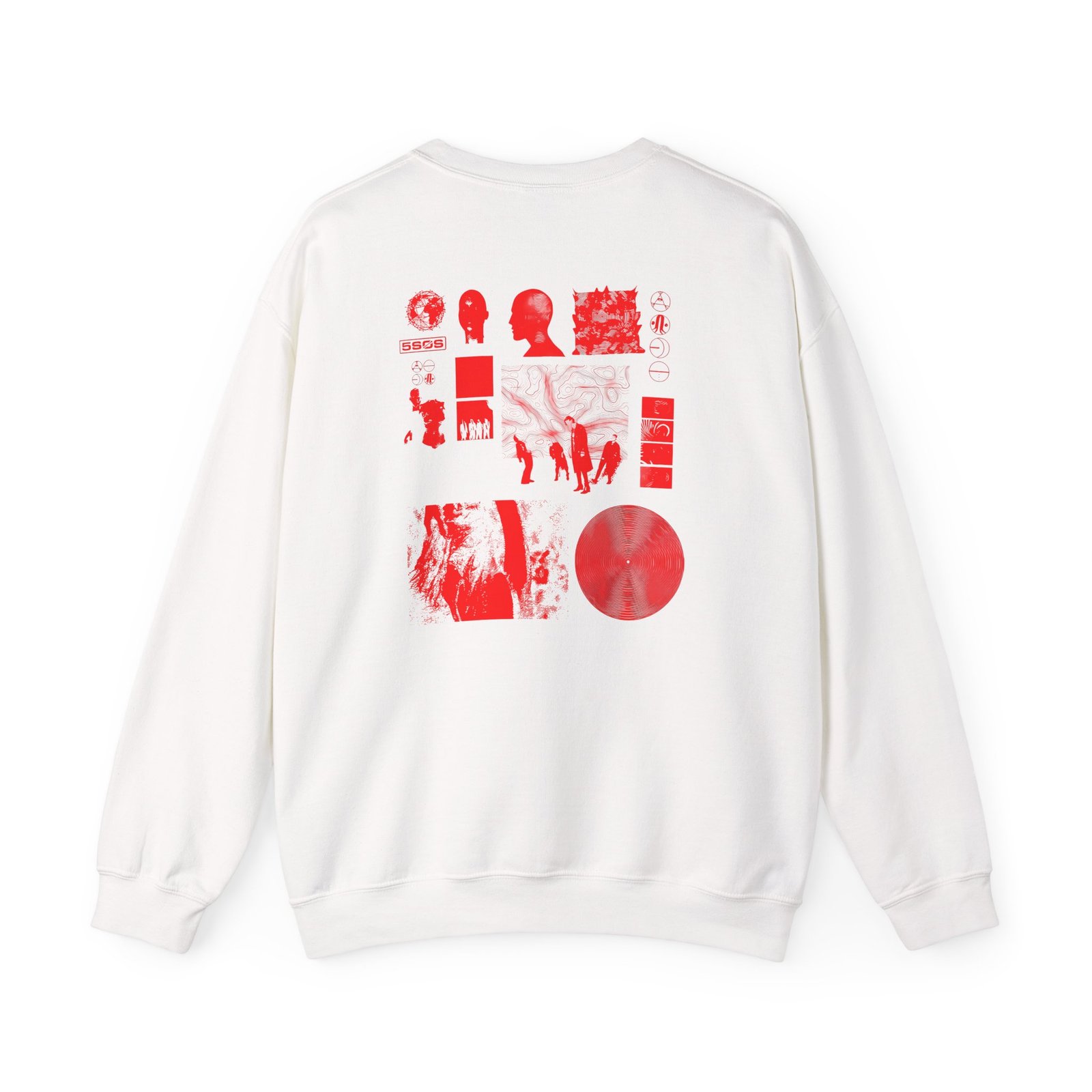 5sos Tour Unisex Heavy Blend™ Crewneck Sweatshirt