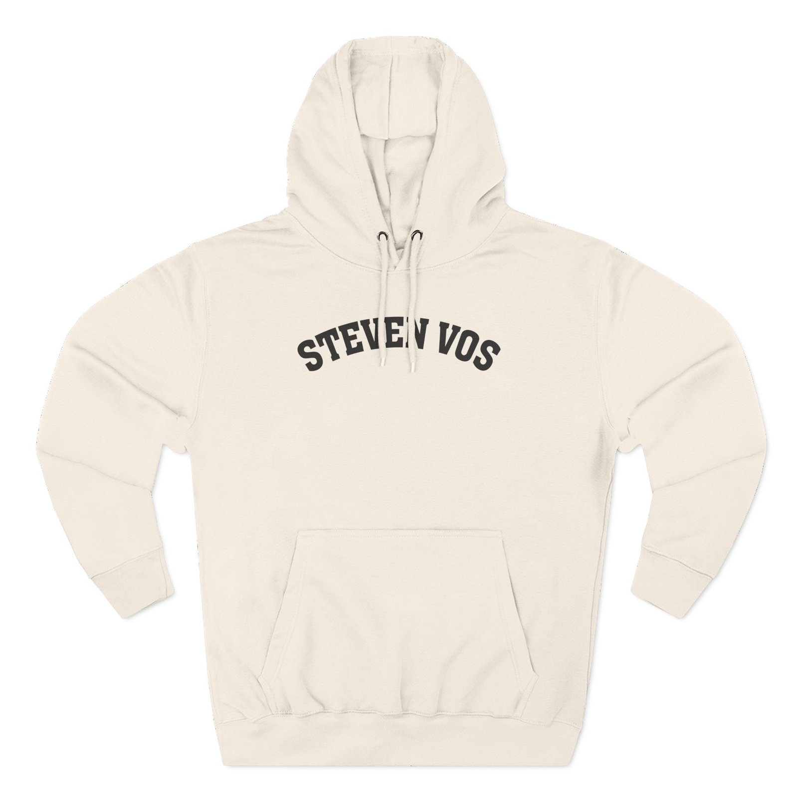 Steven Vos Three-Panel Fleece Hoodie