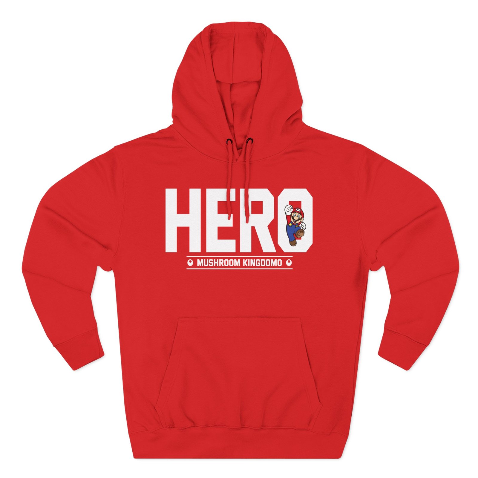 SPM Hero Mario Three-Panel Fleece Hoodie