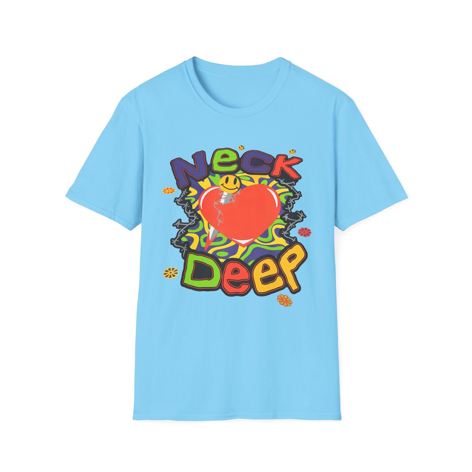 Neck Deep Love Unisex Softstyle T-Shirt