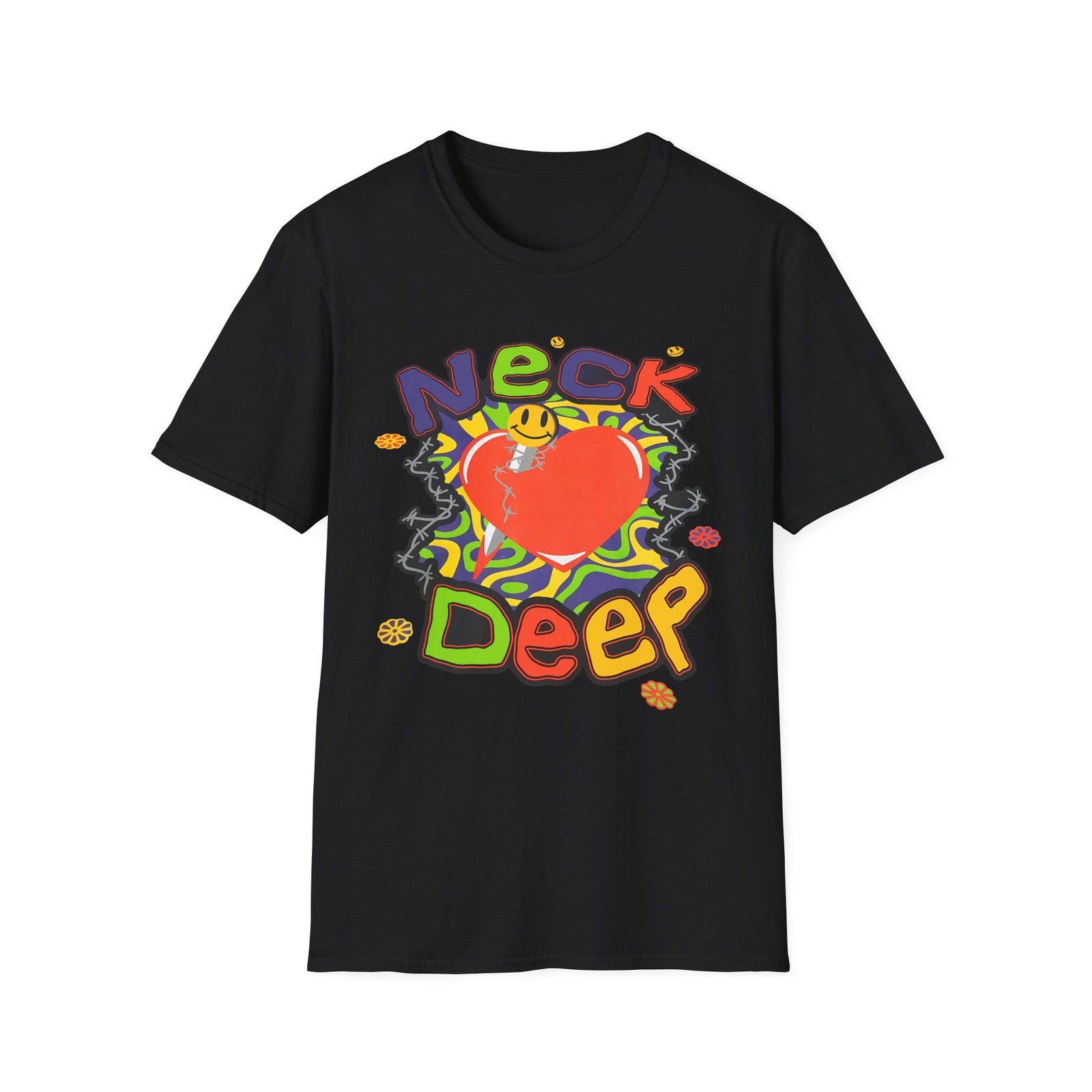 Neck Deep Love Unisex Softstyle T-Shirt