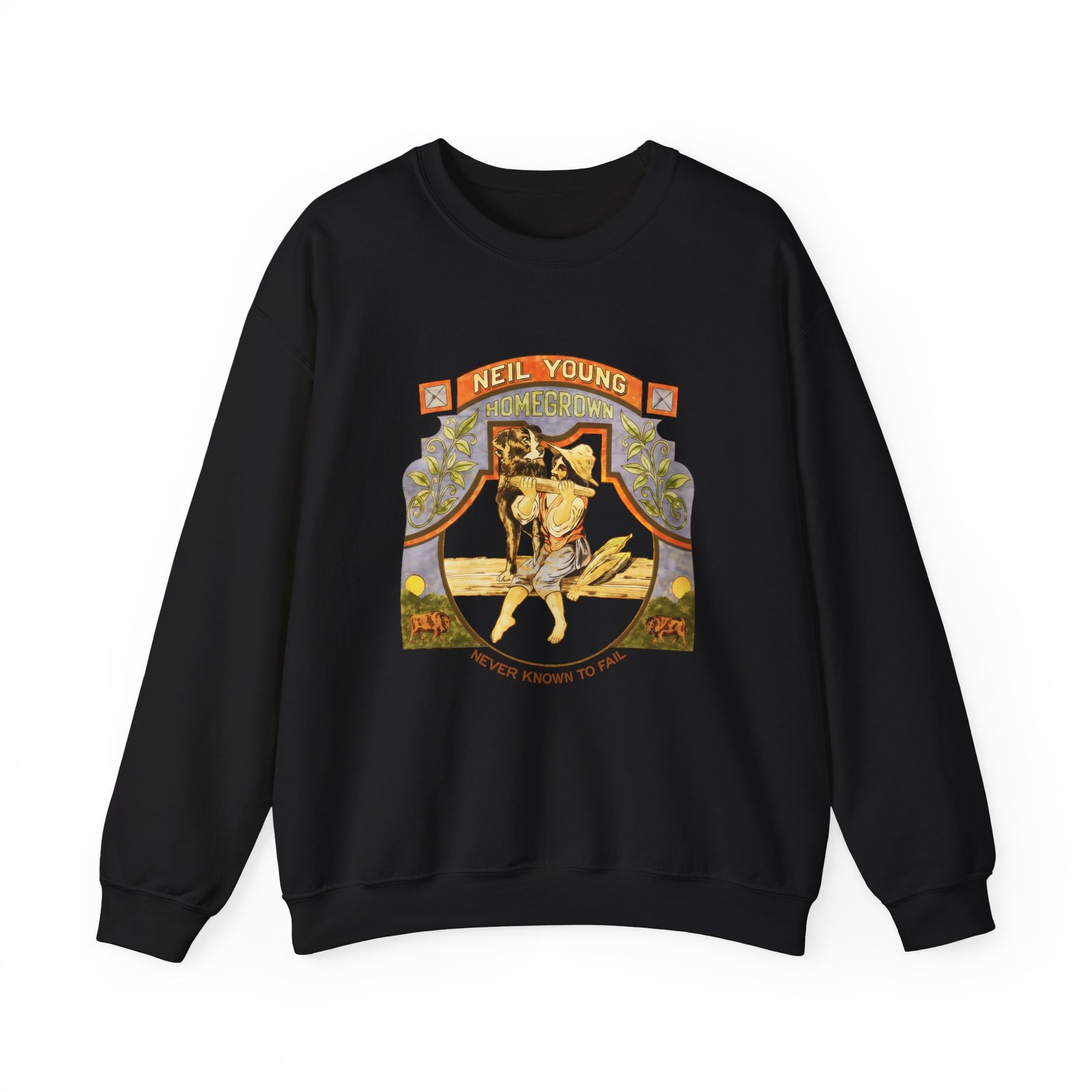 Neil Young Homegrown Unisex Heavy Blend™ Crewneck Sweatshirt