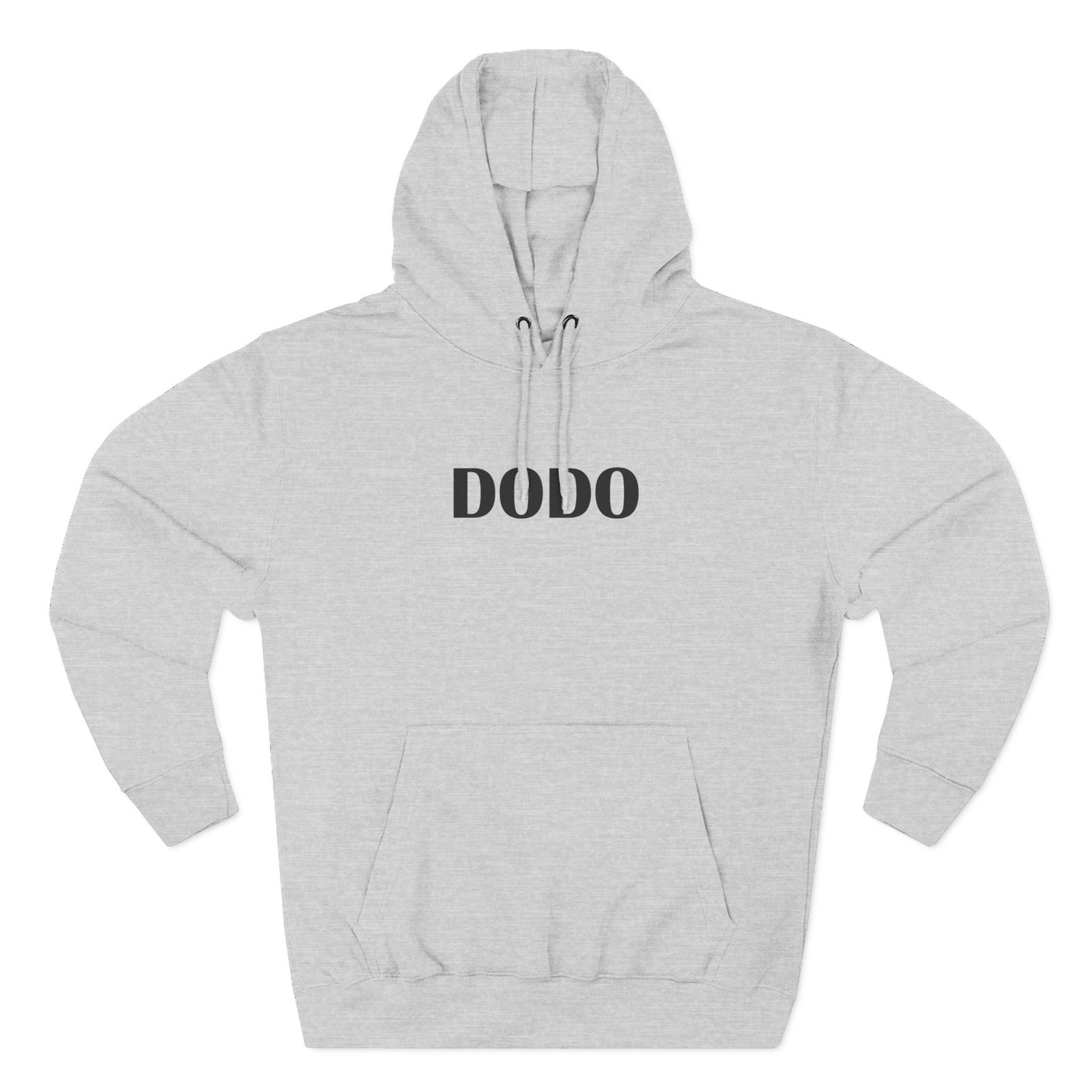 Dodo Three-Panel Fleece Hoodie